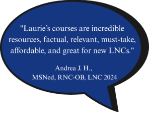 Blue quote bubble