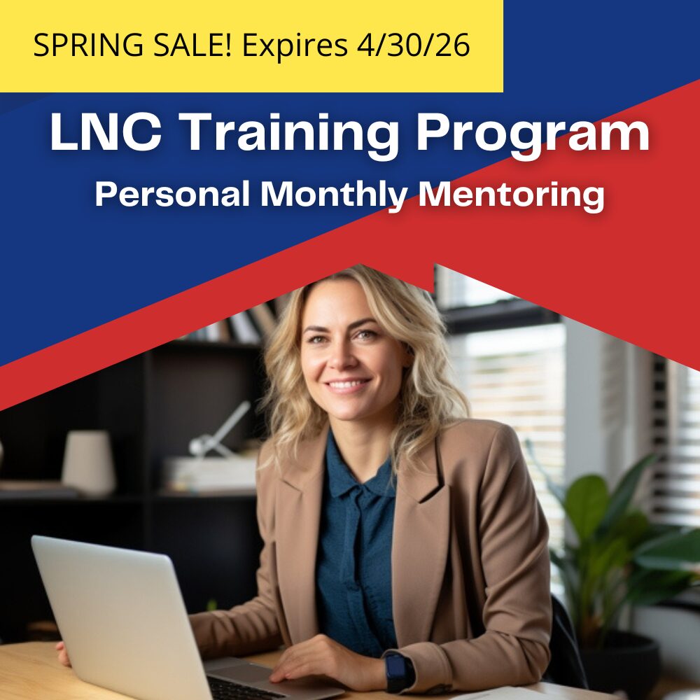 Legal Nurse Consultant Training Program with personal monthly mentoring and Q&A support